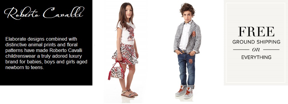 roberto cavalli childrenswear