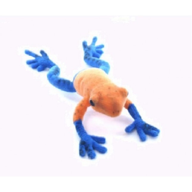 Hansa Toys Blue Dart Tree Frog 7''L 