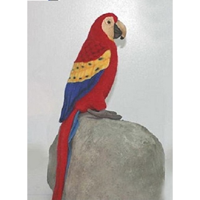 Hansa Toys Macaw, Scarlet 