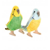 Hansa Toys Parakeet Blue/Yellow (Budgerigar)