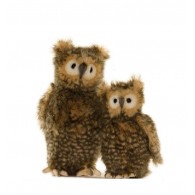 Hansa Toys Owl, Brown Adult