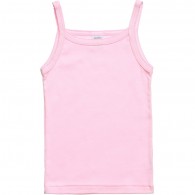 PETIT BATEAU Girls Pink Vests (Pack of 2)