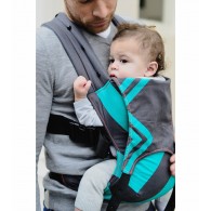 Diono We Made Me Venture 2 in 1 Baby Carrier - Mint Charcoal Zigzag