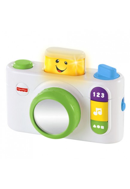 Fisher Price Laugh & Learn Click ’n Learn Camera in White